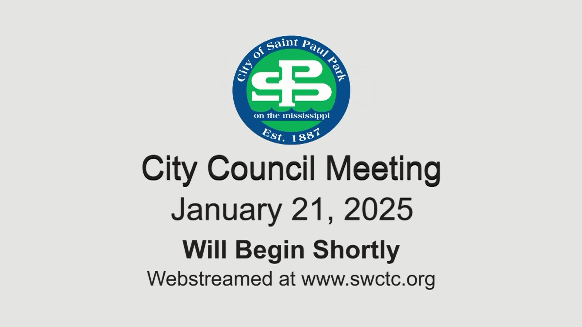 St. Paul Park City Council Meeting