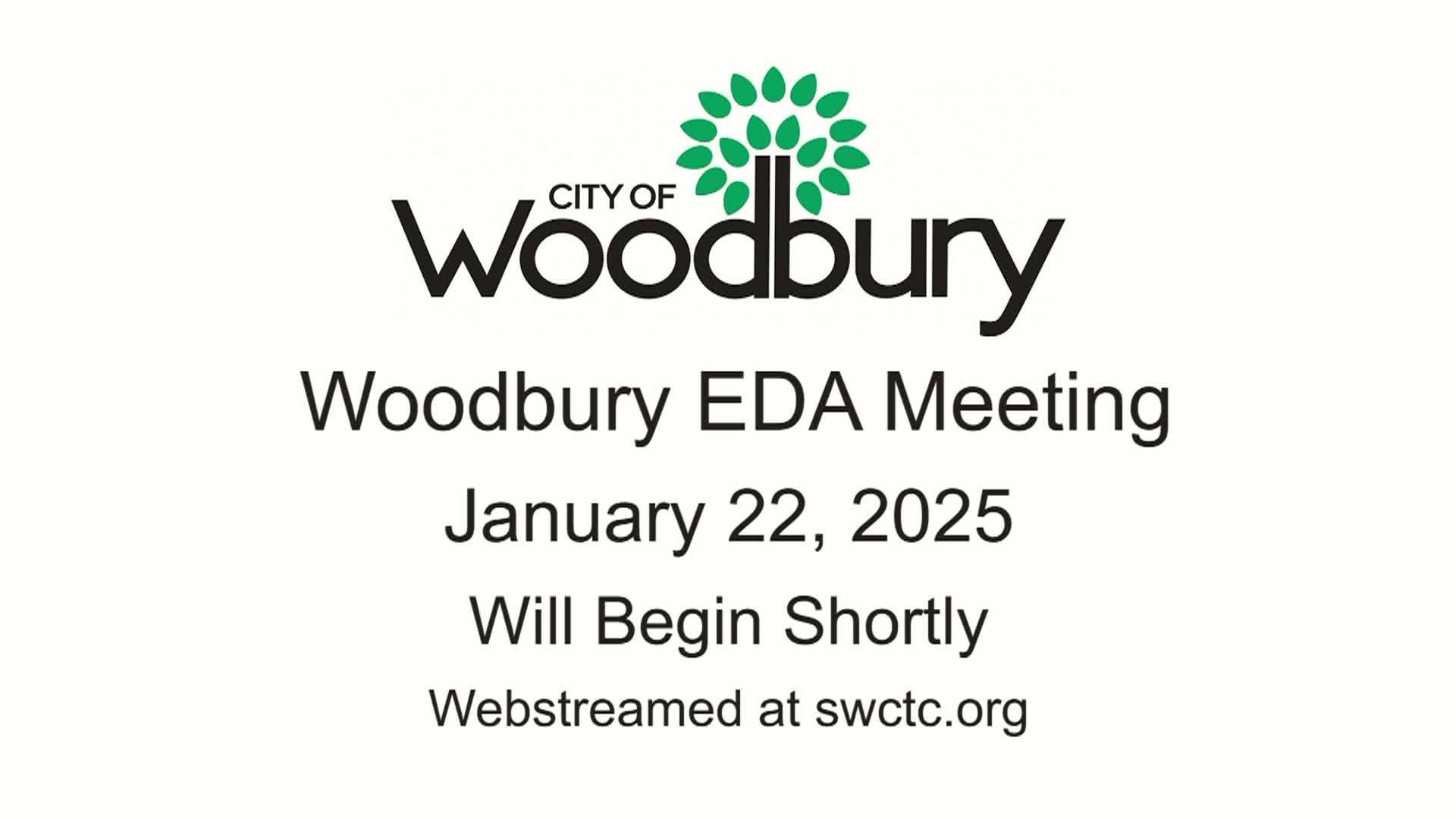 Woodbury EDA/HRA and City Council Meeting