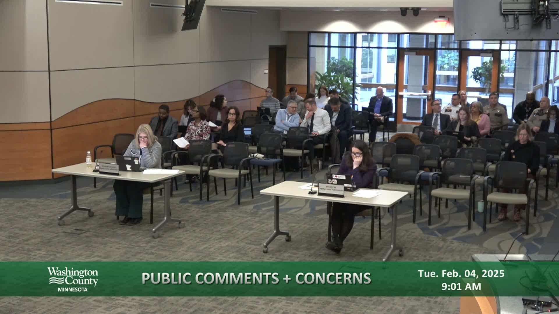 Washington County Board of Commissioners Meeting