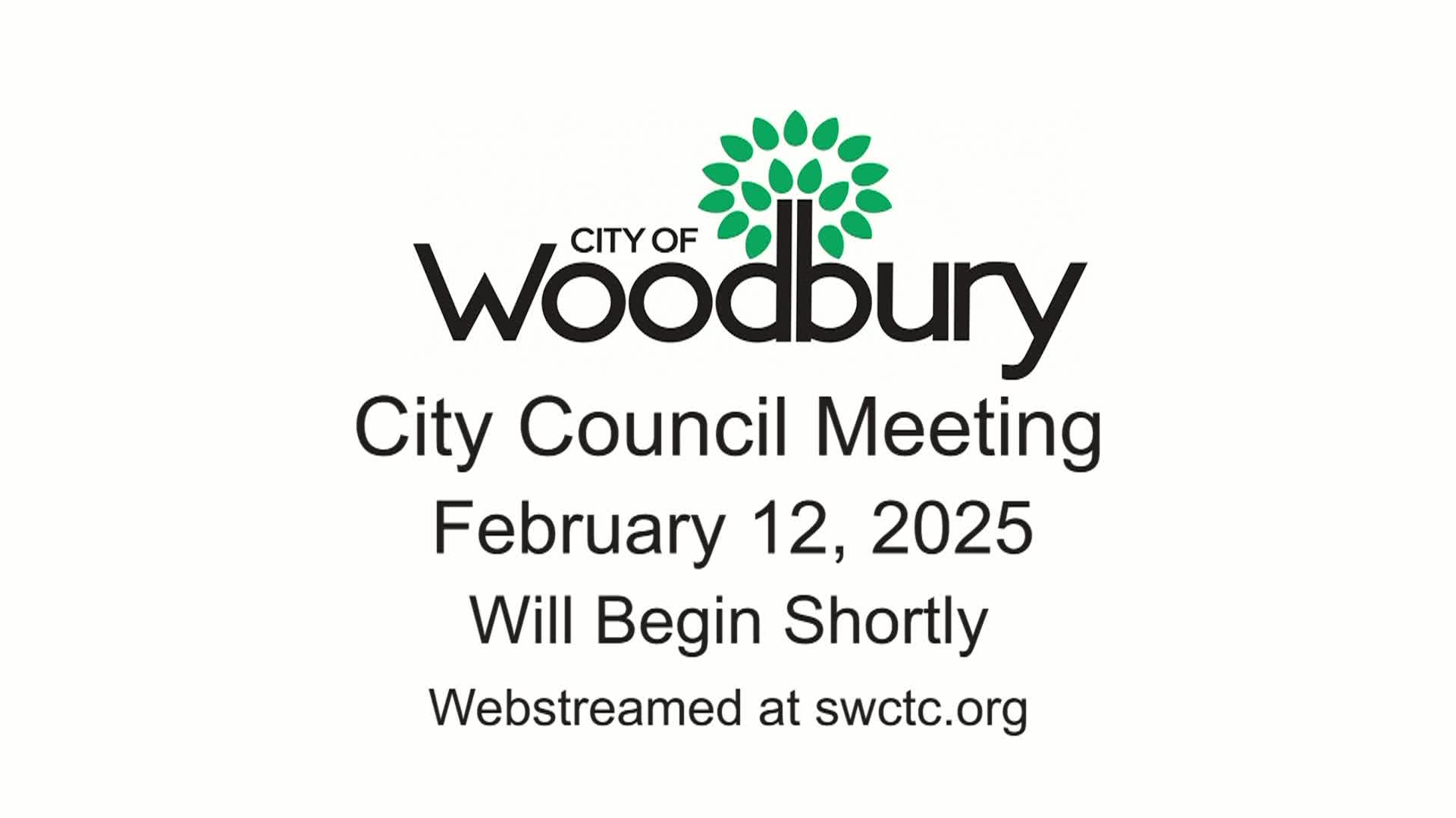 Woodbury City Council Meeting