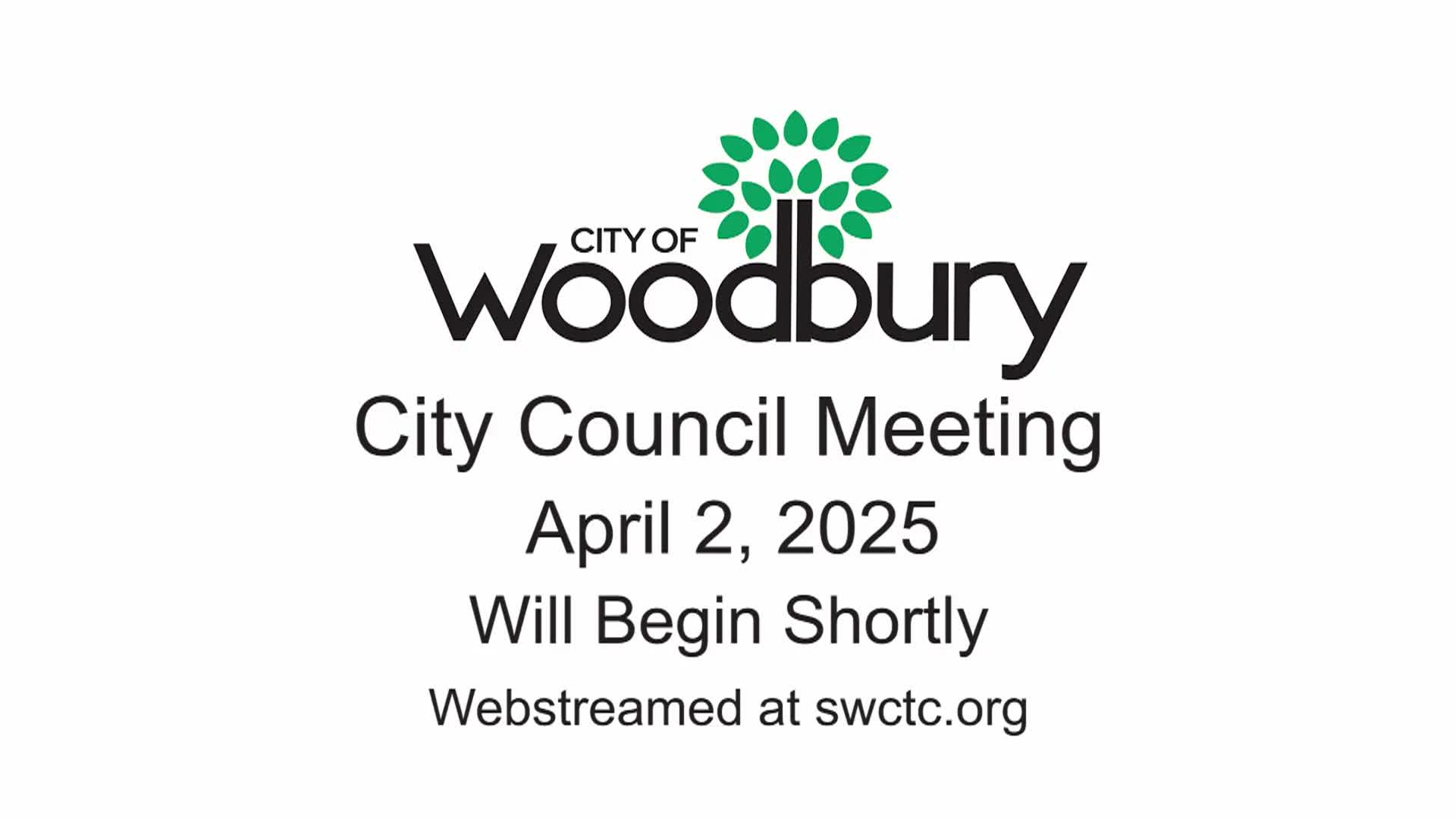 Woodbury City Council Meeting