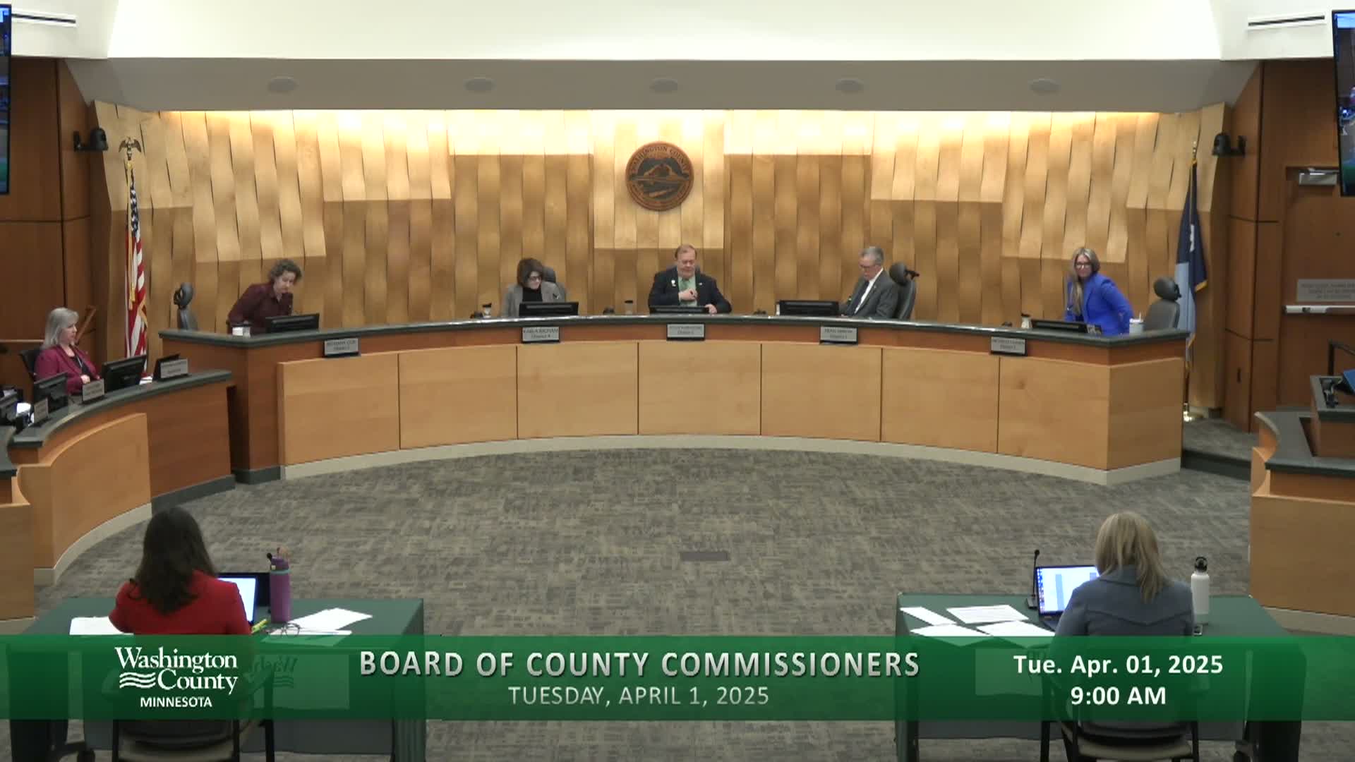Washington County Board of Commissioners Meeting