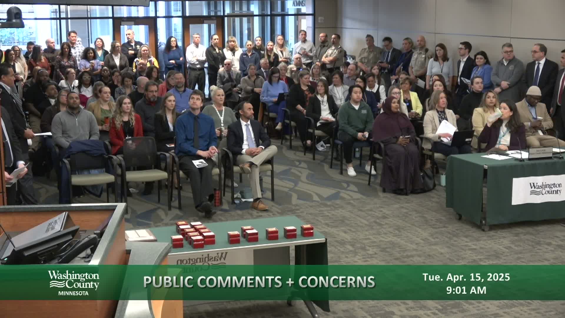 Washington County Board of Commissioners Meeting