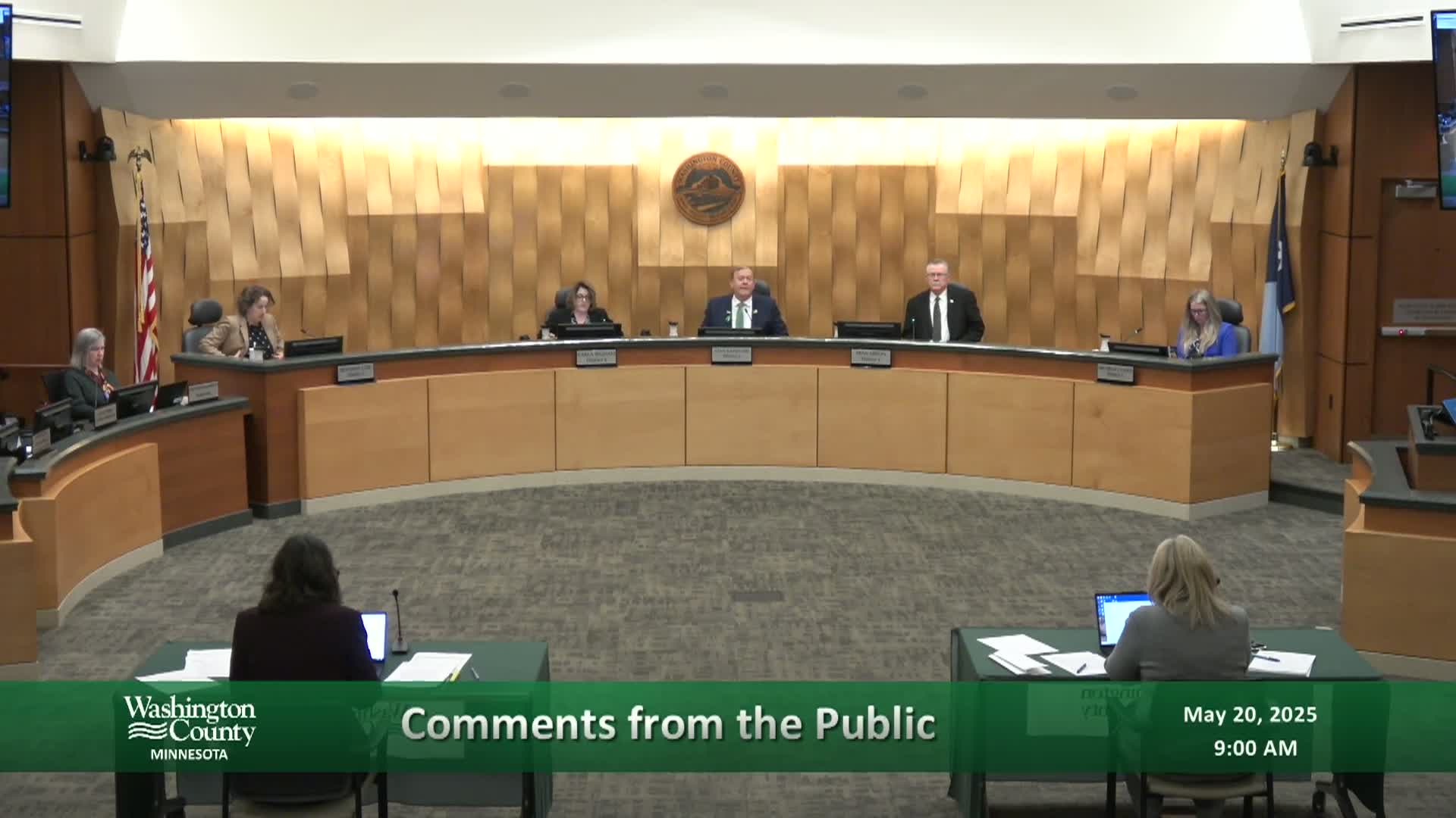 Washington County Board of Commissioners Meeting