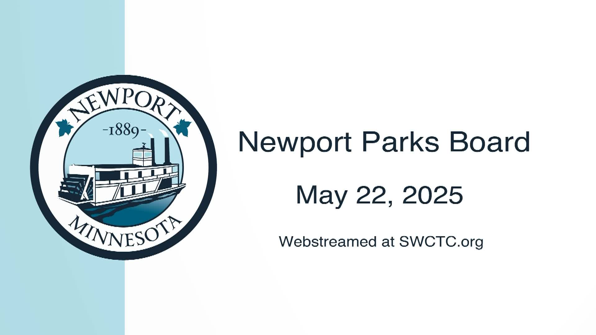 Newport Park Board Meeting