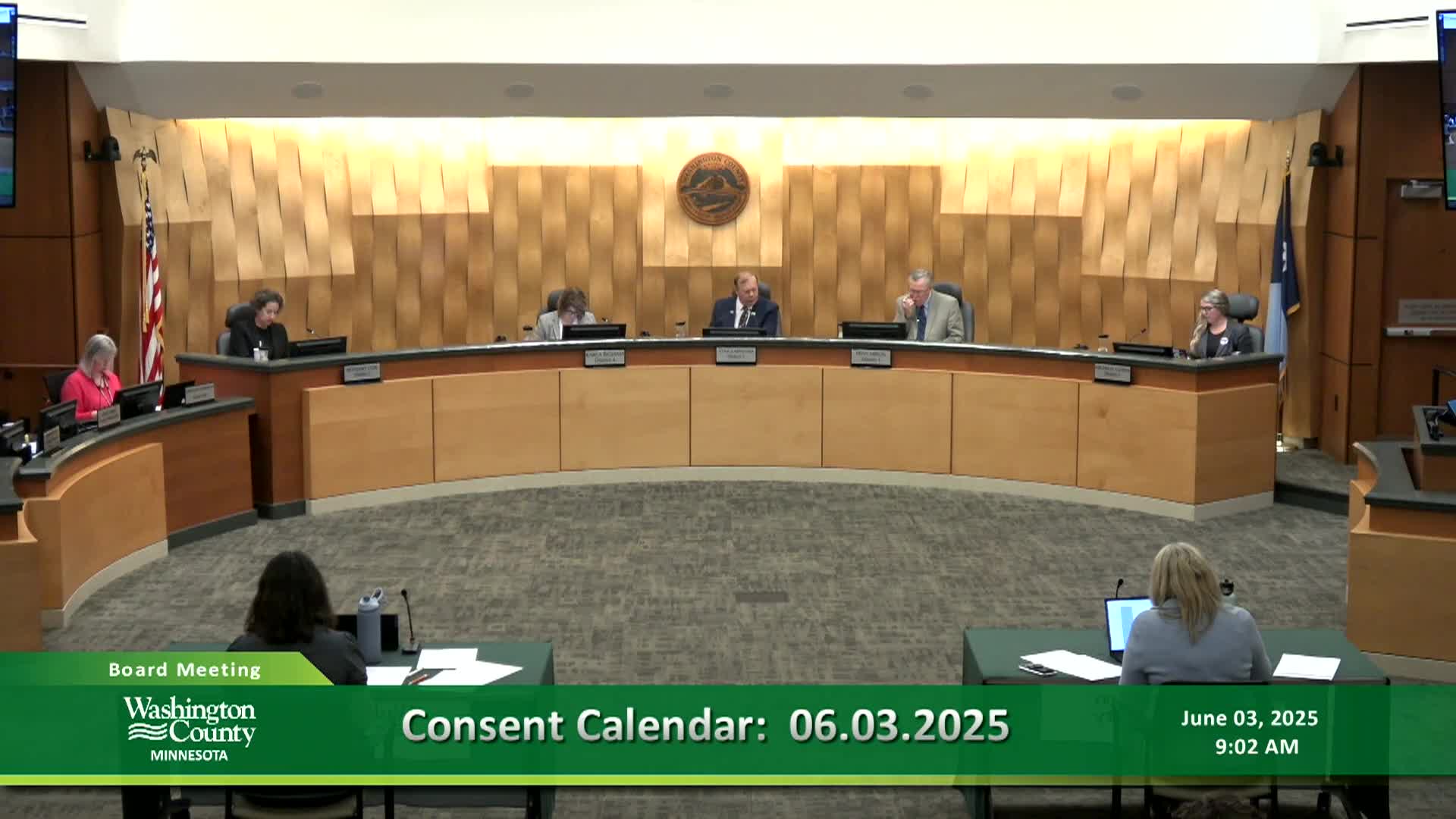Washington County Board of Commissioners Meeting