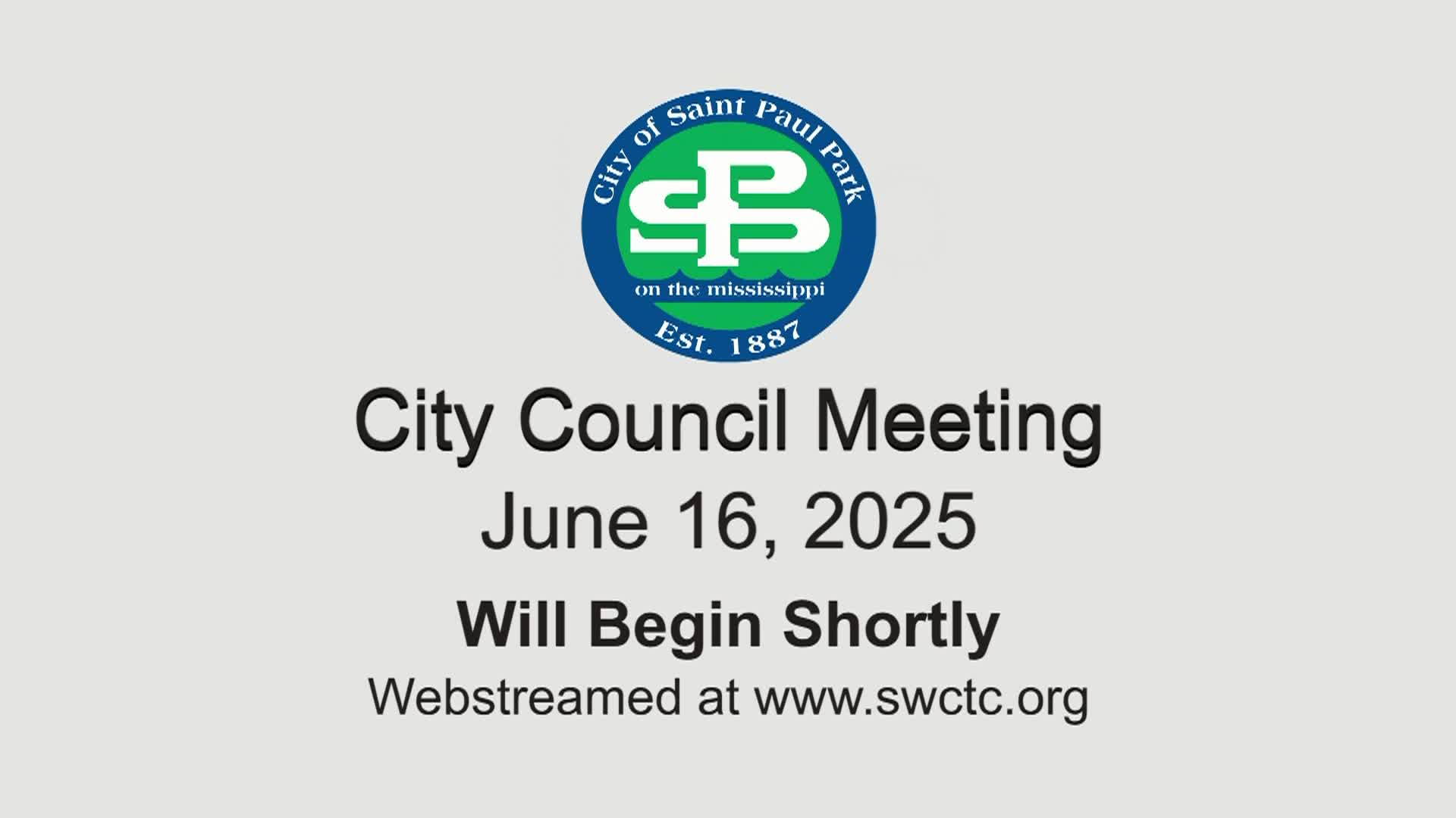 St. Paul Park City Council Meeting
