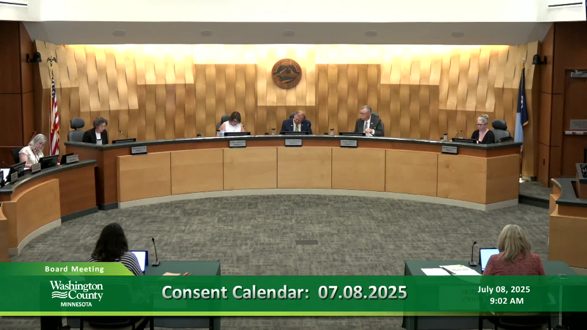 Washington County Board of Commissioners Meeting