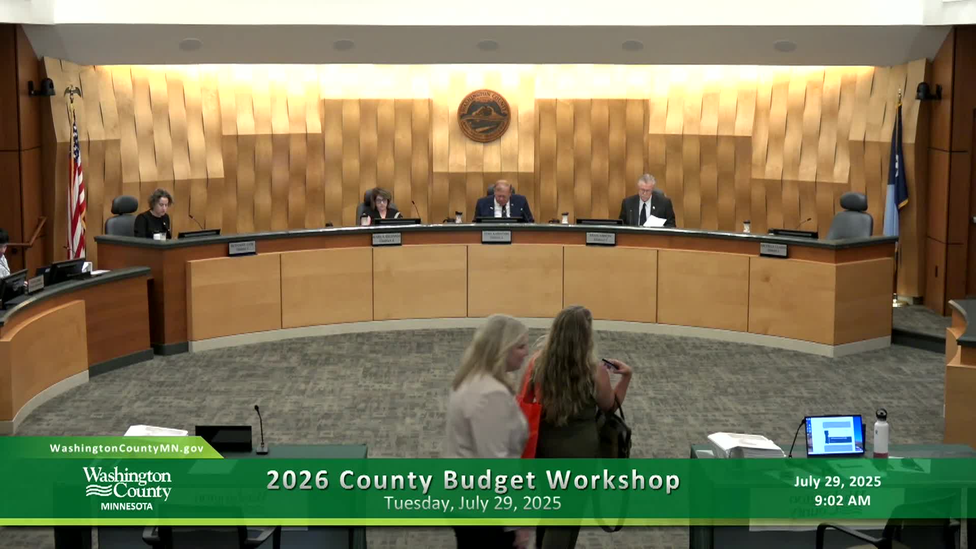 Thumbnail image for Washington County Board of Commissioners Workshop