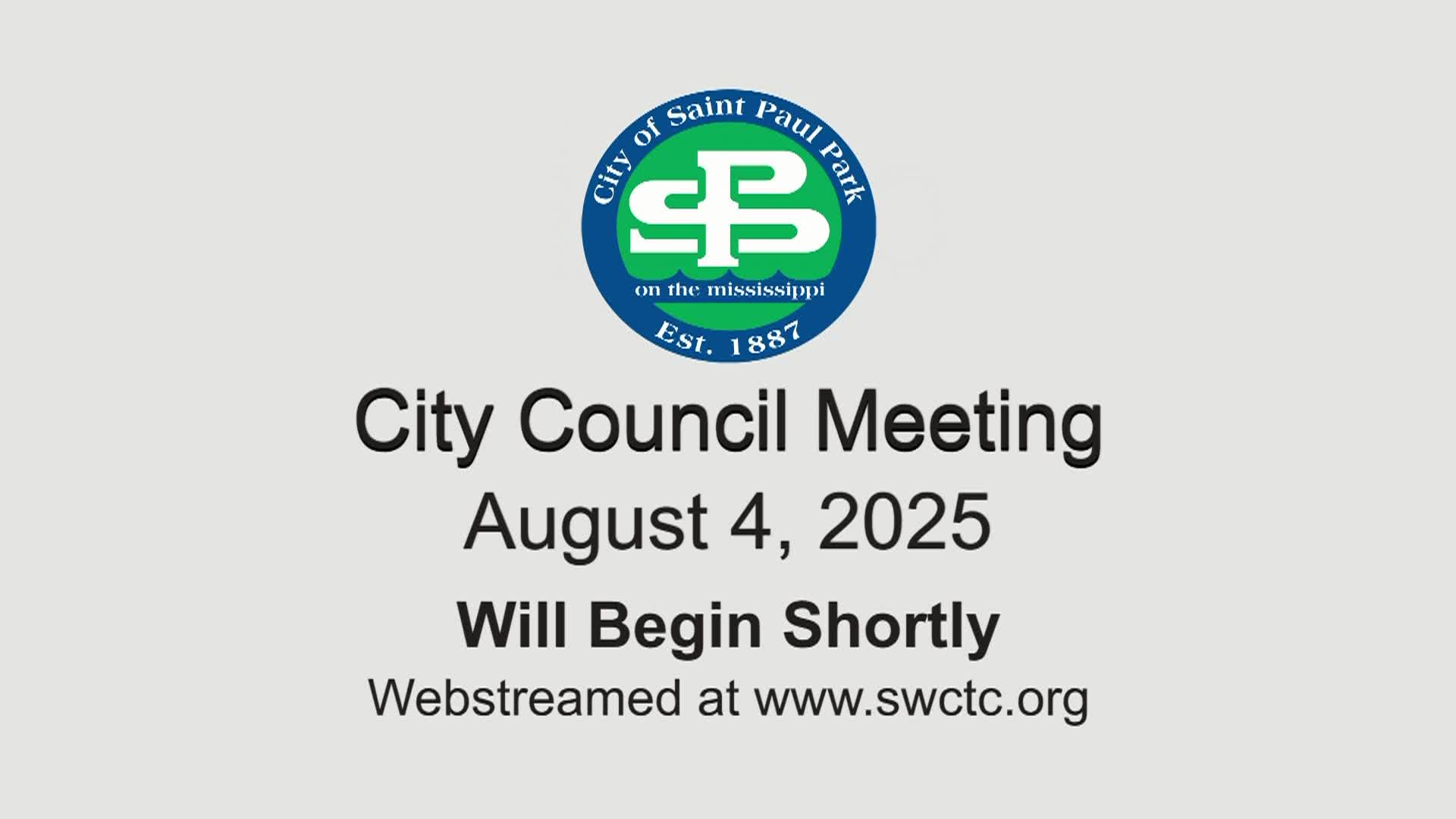 St. Paul Park City Council Meeting