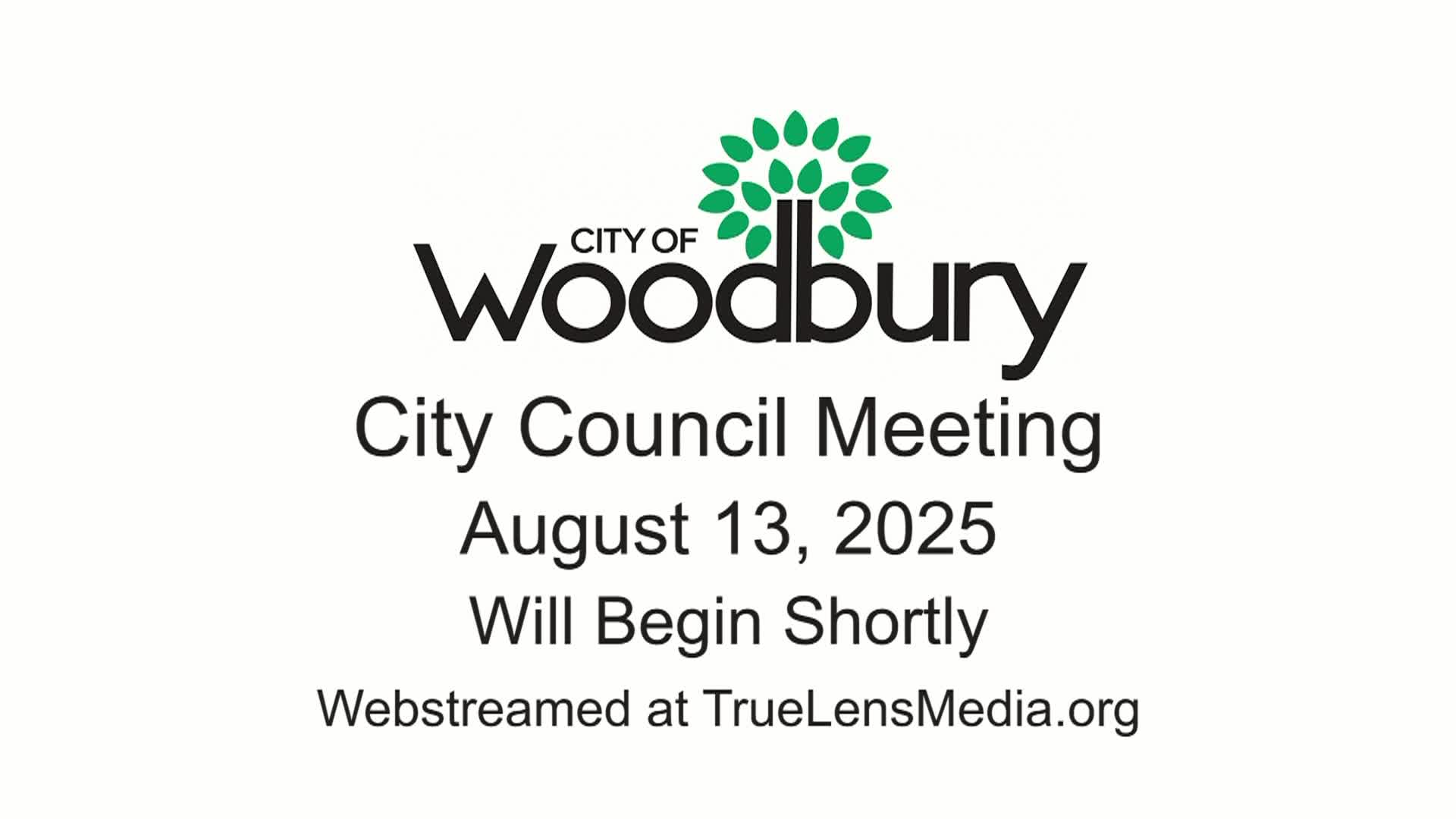 Woodbury City Council Meeting
