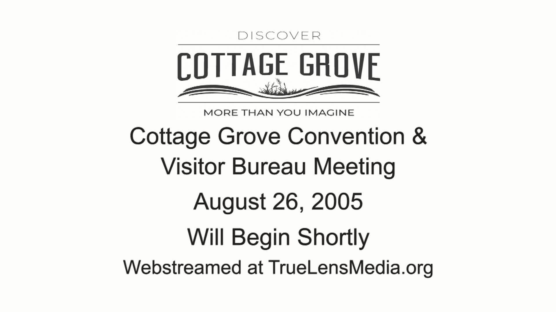 Cottage Grove CVB Meeting