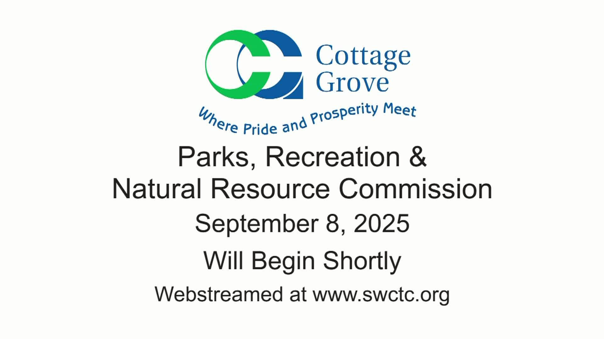 Cottage Grove Parks & Recreation Meeting