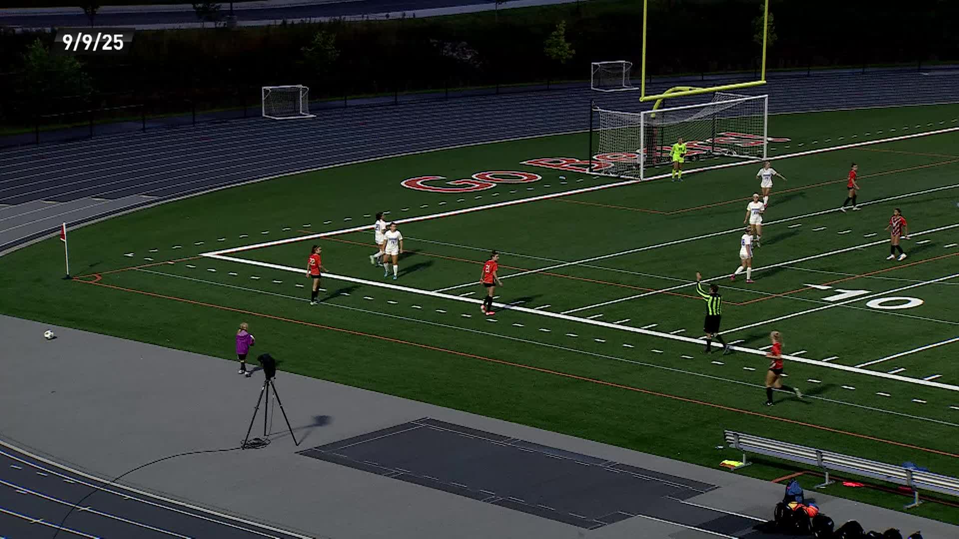 Girls Soccer WBY vs WBY 9-9-25