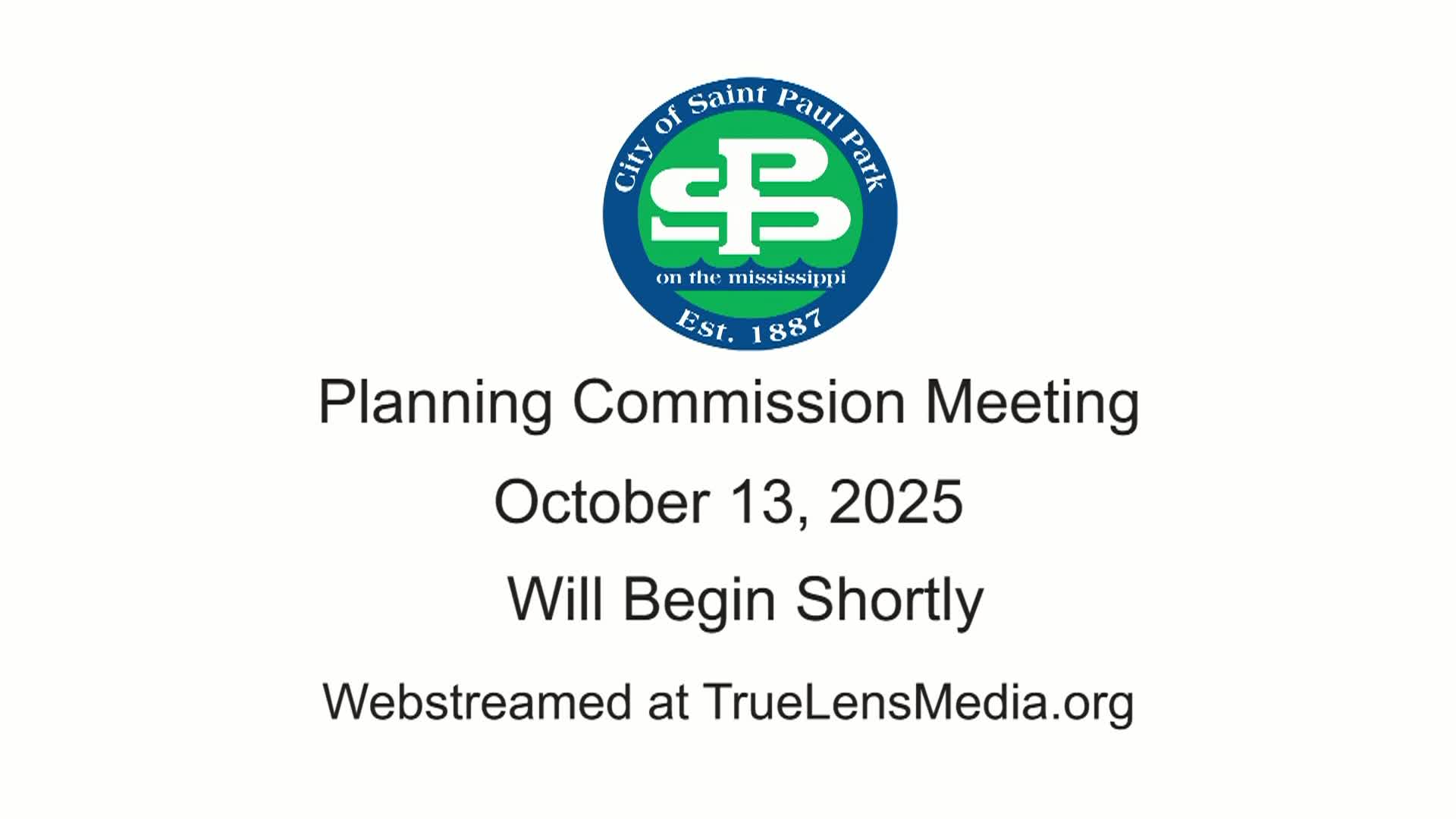 St. Paul Park Planning Commission Meeting