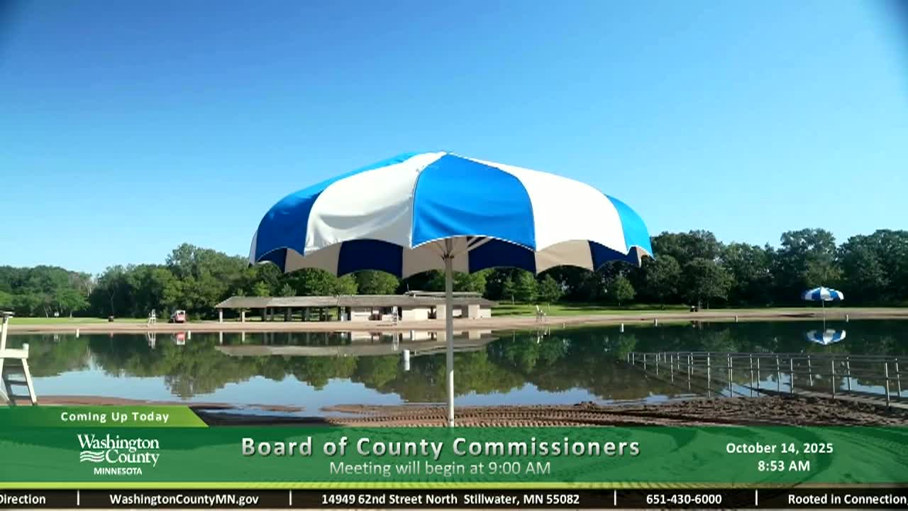 Washington County Board of Commissioners Meeting