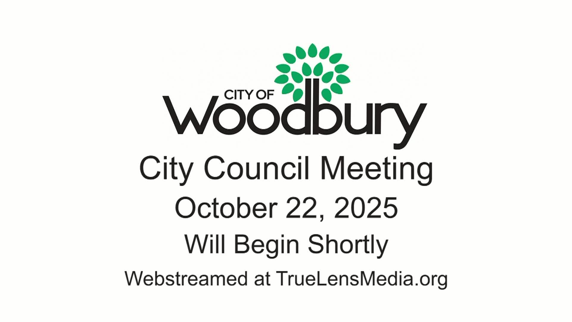 Woodbury City Council Meeting