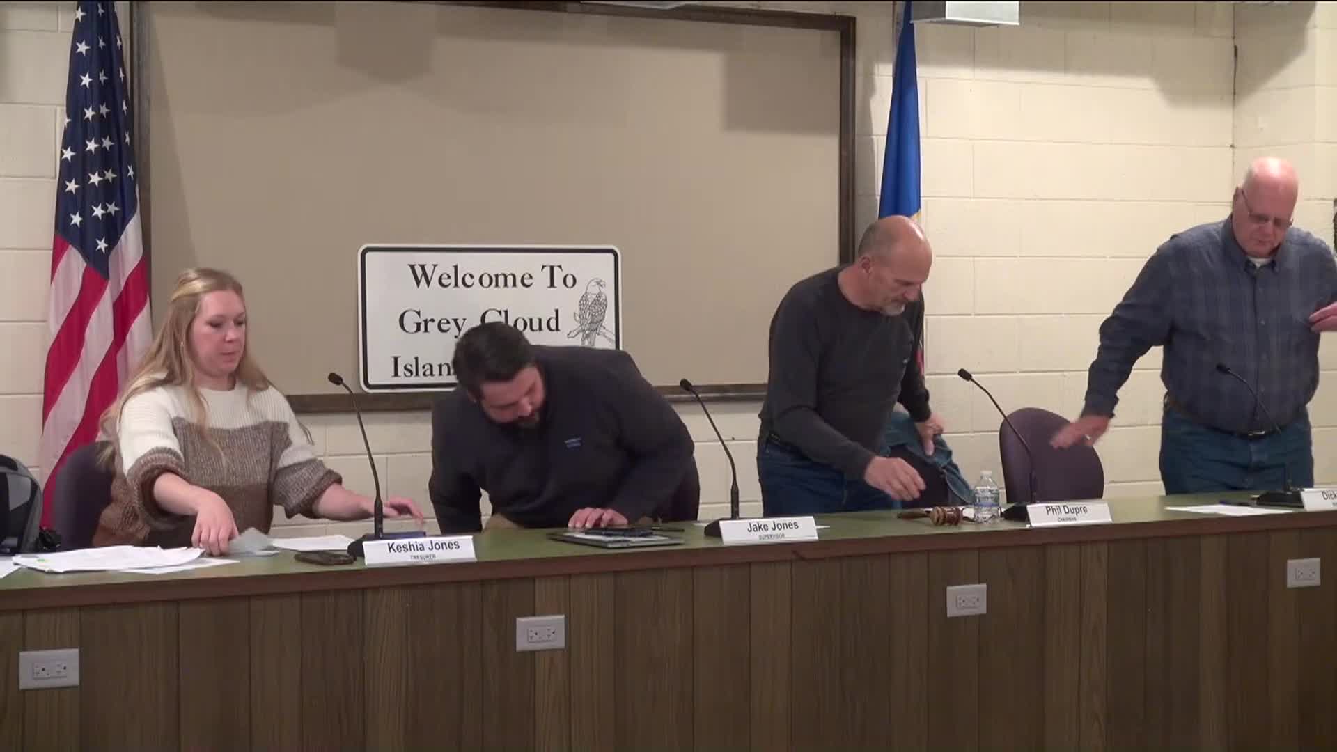 Grey Cloud Town Board Meeting