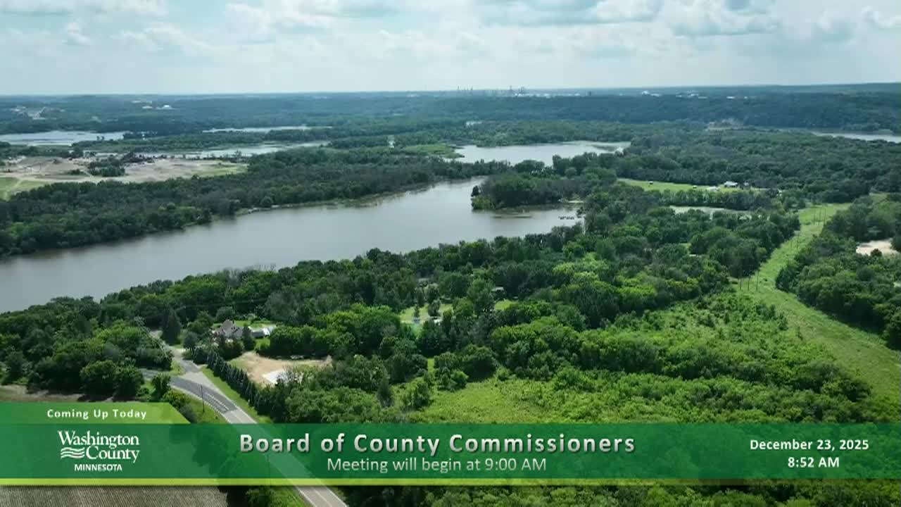 Washington County Board of Commissioners Meeting