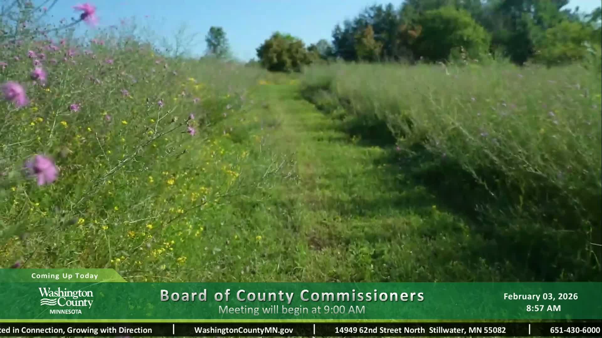 Thumbnail image for Washington County Board of Commissioners Meeting