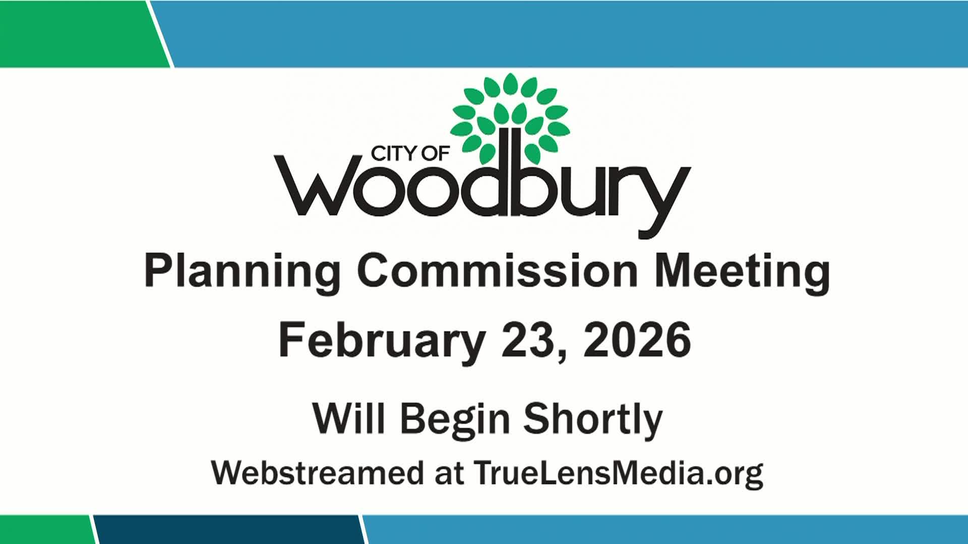 Thumbnail image for Woodbury Planning Commission Meeting