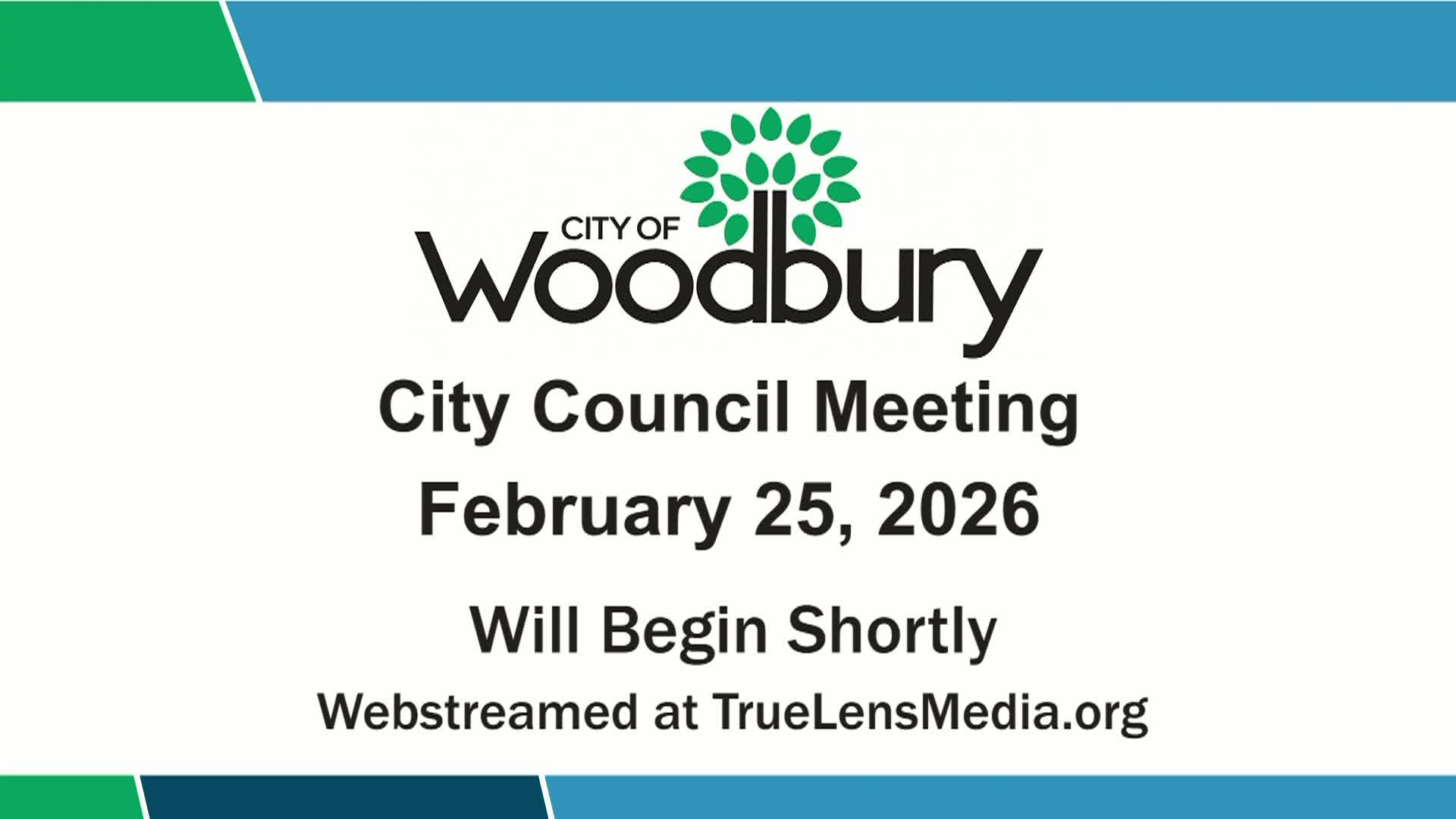 Thumbnail image for Woodbury City Council Meeting