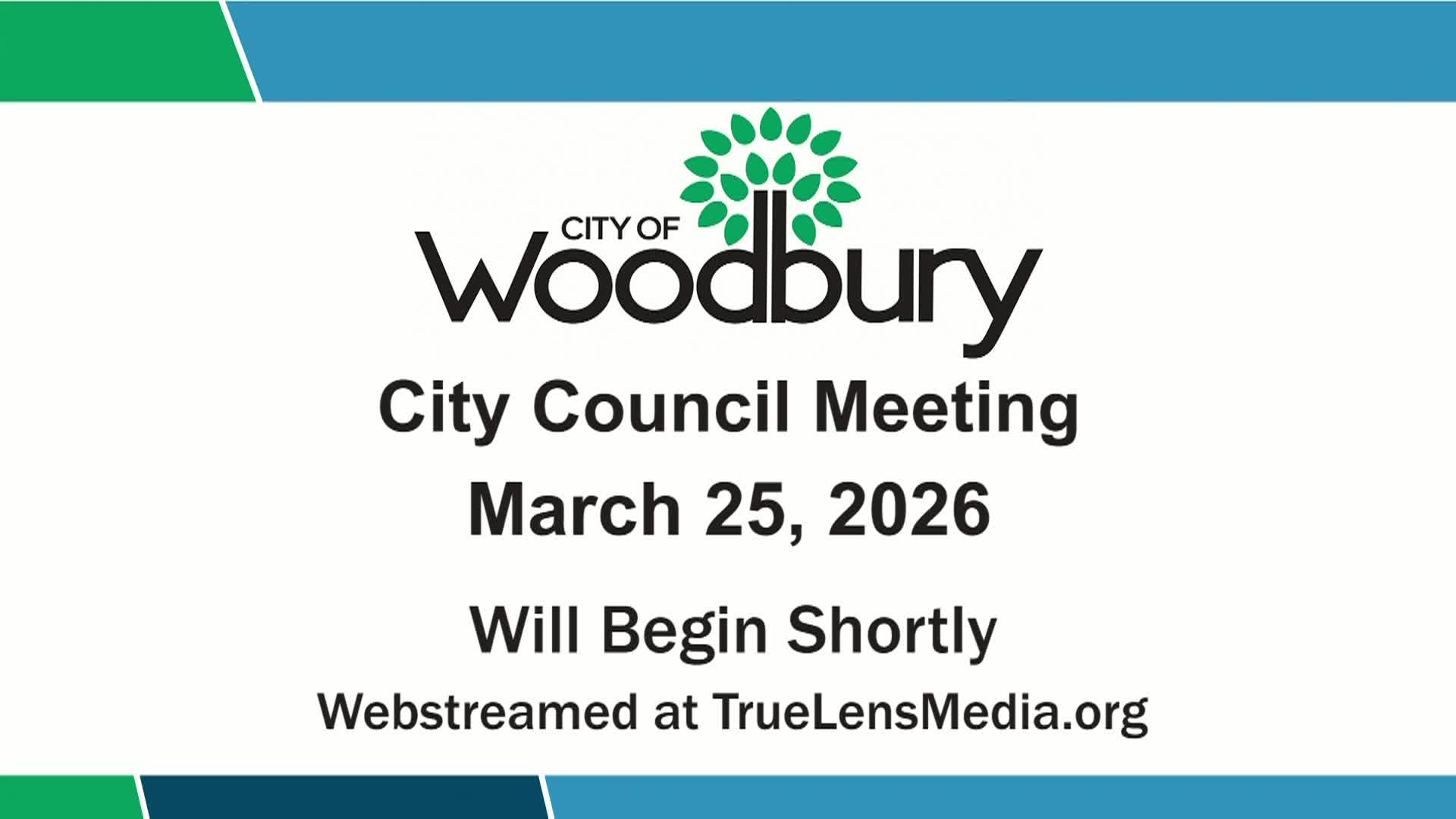 Thumbnail image for Woodbury City Council Meeting