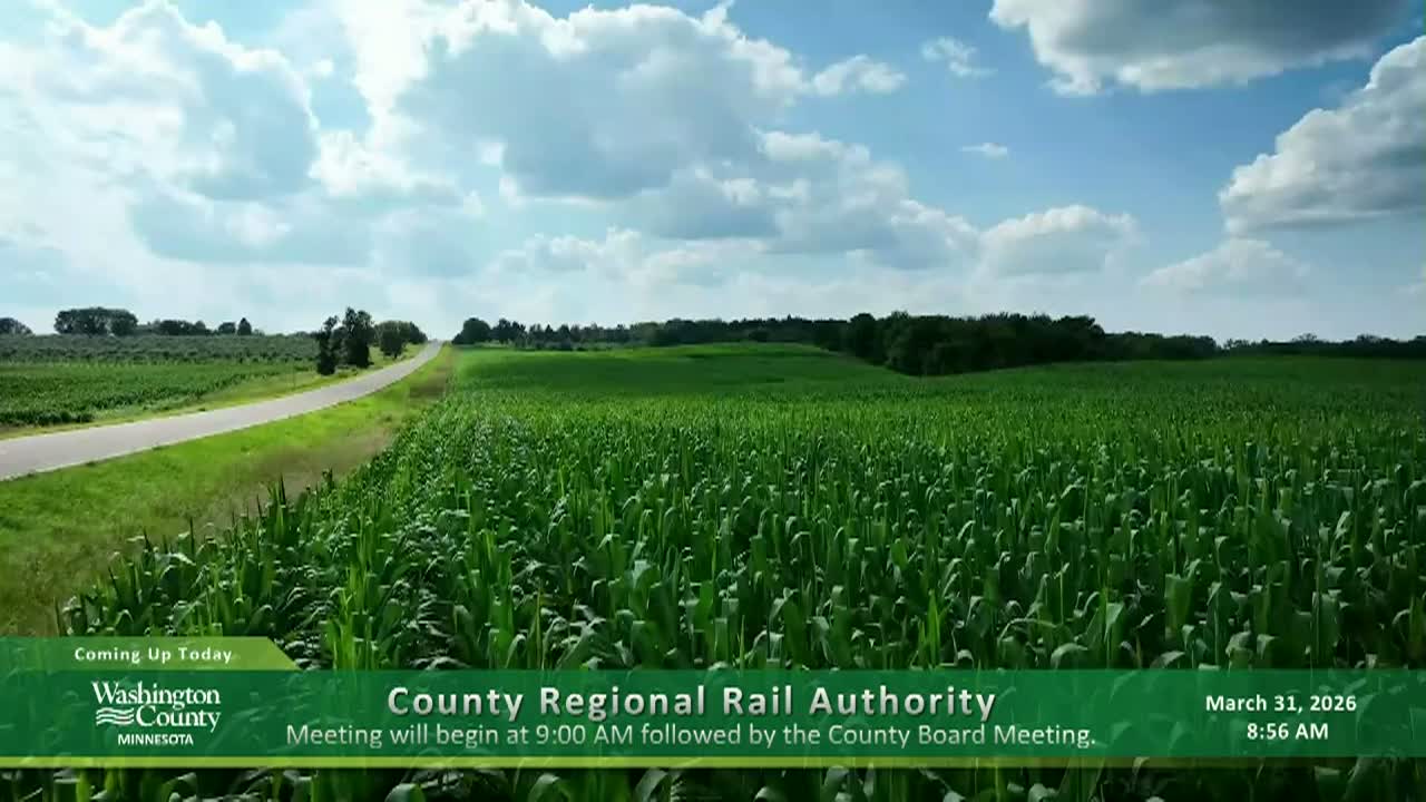 Thumbnail image for Washington County Board of Commission Meeting