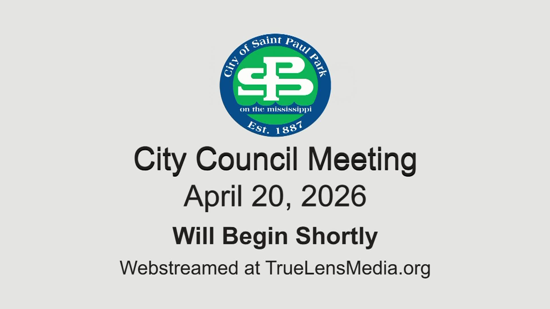 Thumbnail image for St. Paul Park City Council Meeting