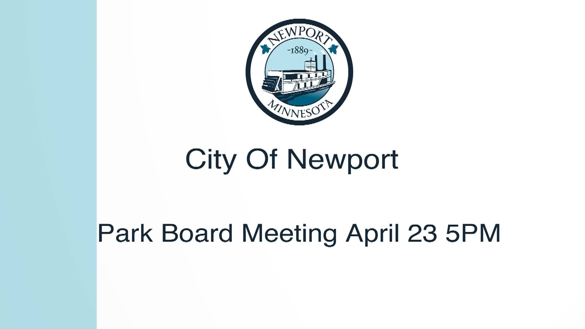 Thumbnail image for Newport Park Board Meeting