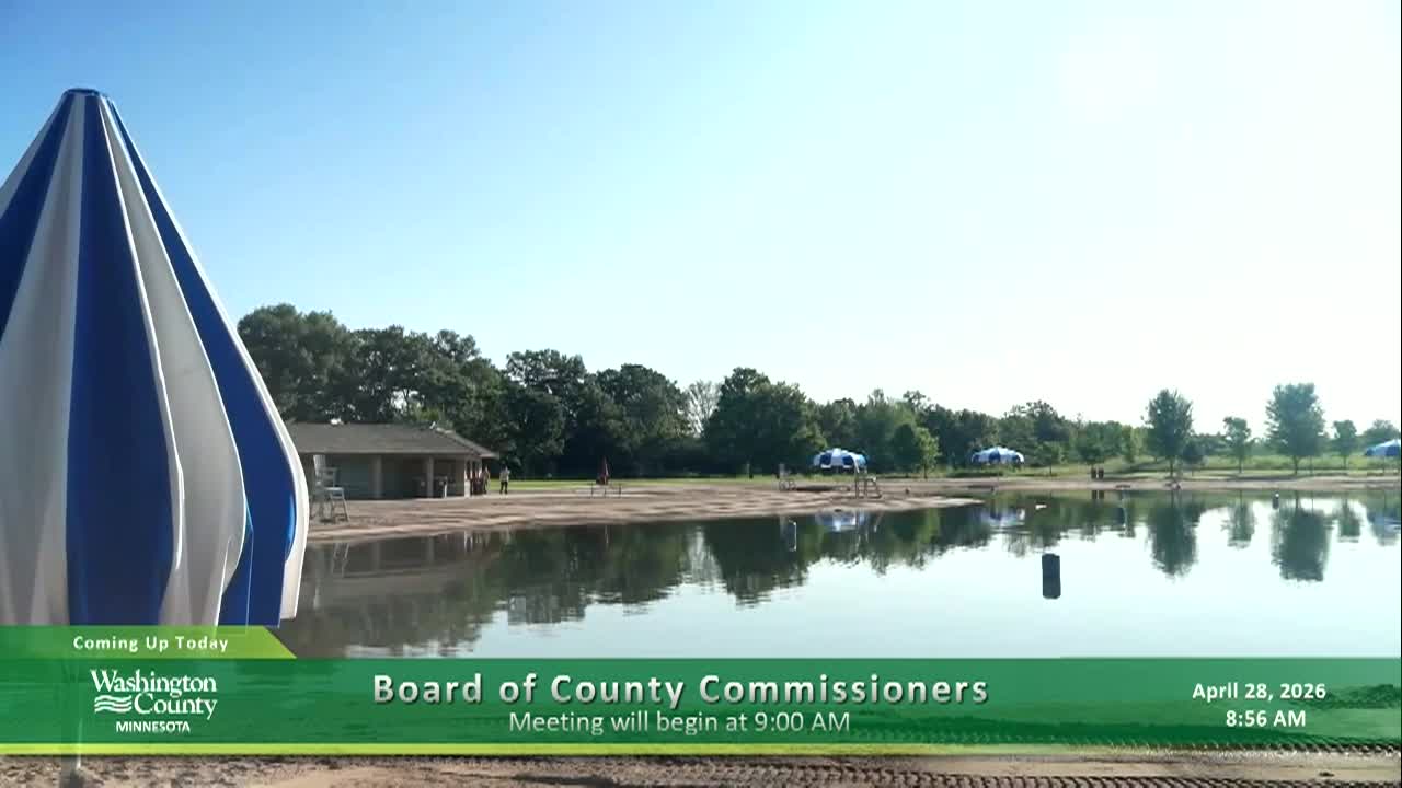 Thumbnail image for Washington County Board Meeting