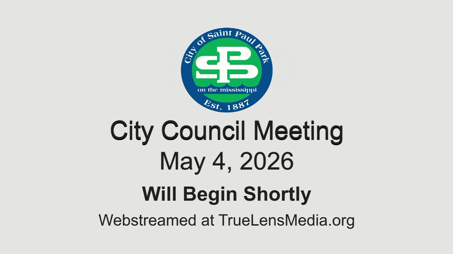 Thumbnail image for St. Paul Park City Council Meeting